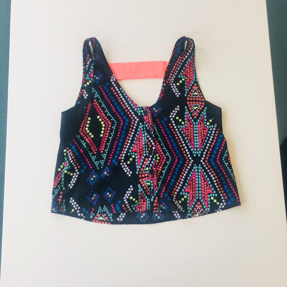 Bright Multicolor Top XS